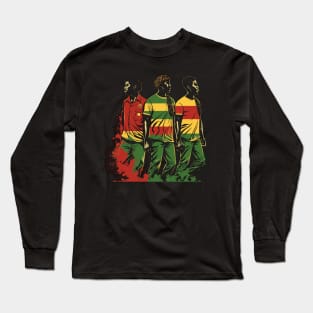 Juneteenth Afrocentric Celebration Long Sleeve T-Shirt